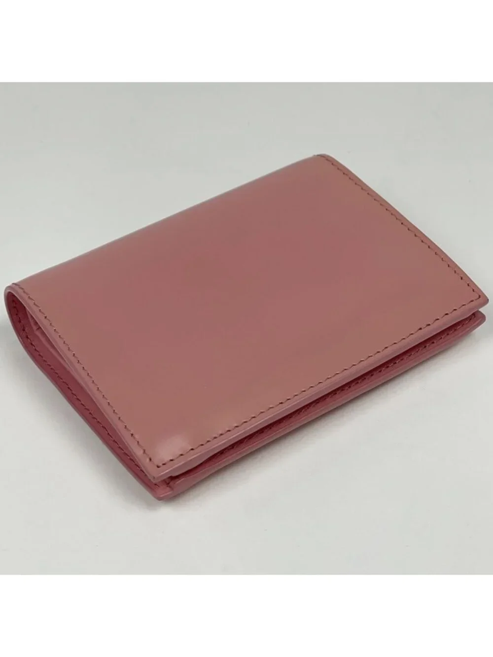 Prada Bifold Wallet Leather Pink